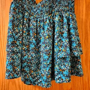 Veronica M floral skirt